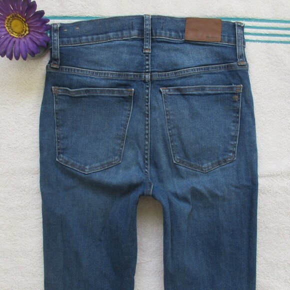 MADEWELL Jeans Size 27 10" High Rise Skinny Denim - Picture 2 of 13
